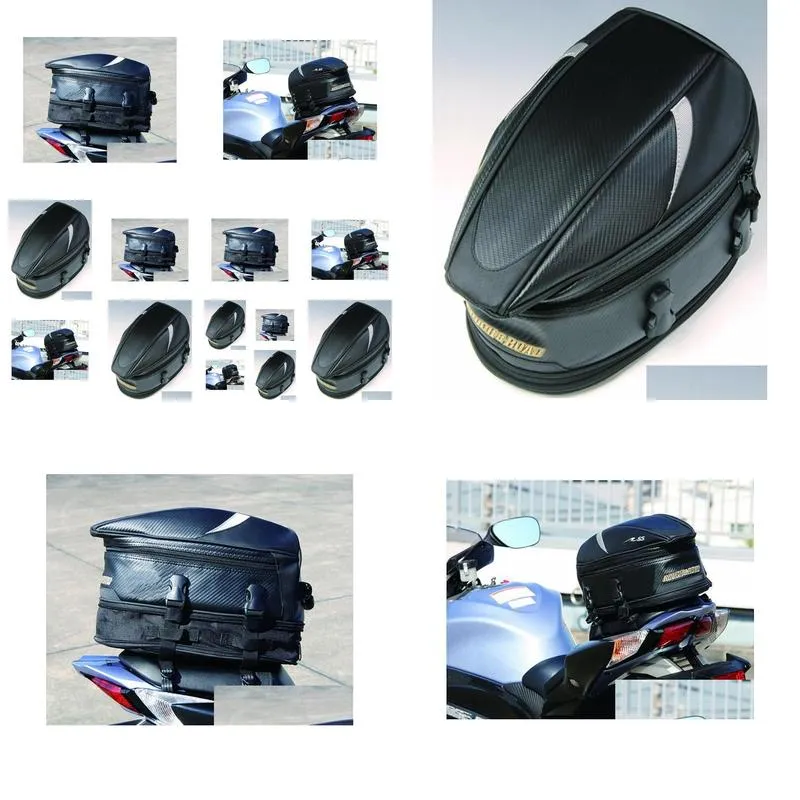 new for rr9014 motorcycle racing on horseback behind the sport back seat bag tail of uneven road bags to send 185 liters with