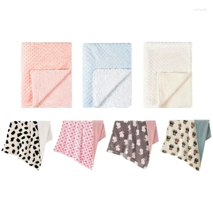 blankets soft baby quilt wraps infant cover 75x100cm