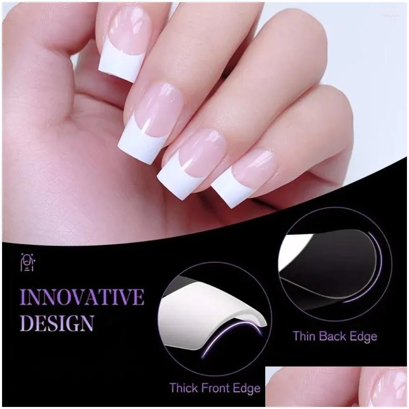false nails traceless ultra thin and light removable breathable nail plate perfect fit reusable