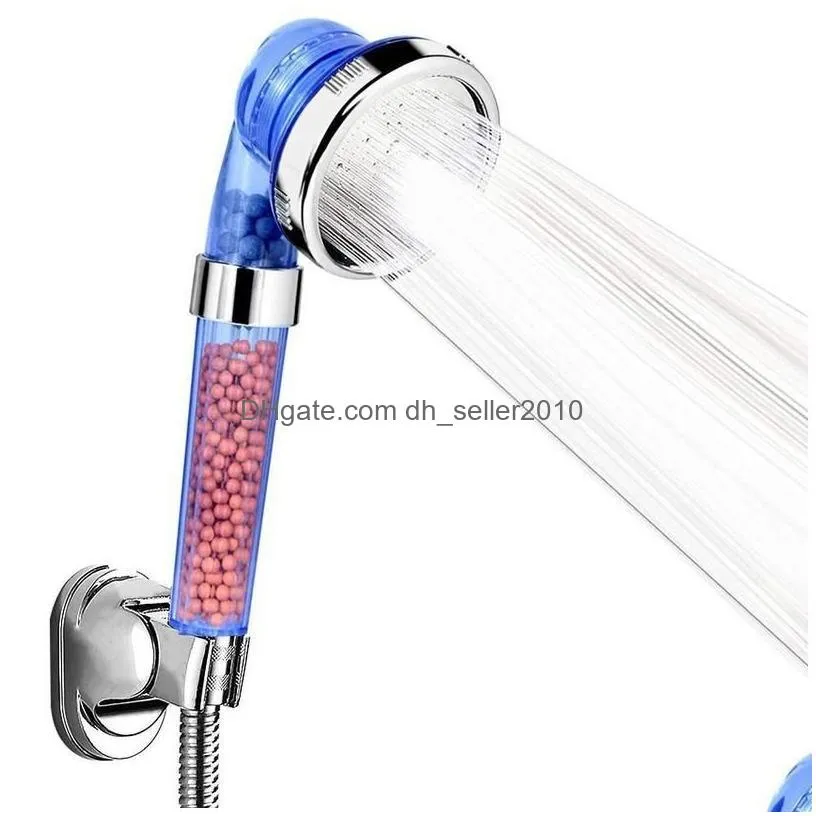 Premium 3 Mode Ionic Shower Handset With High Pressure Water Saving ...