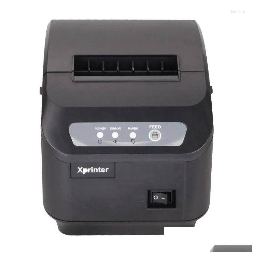 printers 2022 high stability 200mm/s 80mm thermal printer kitchen with auto cutter usb serial / lan port