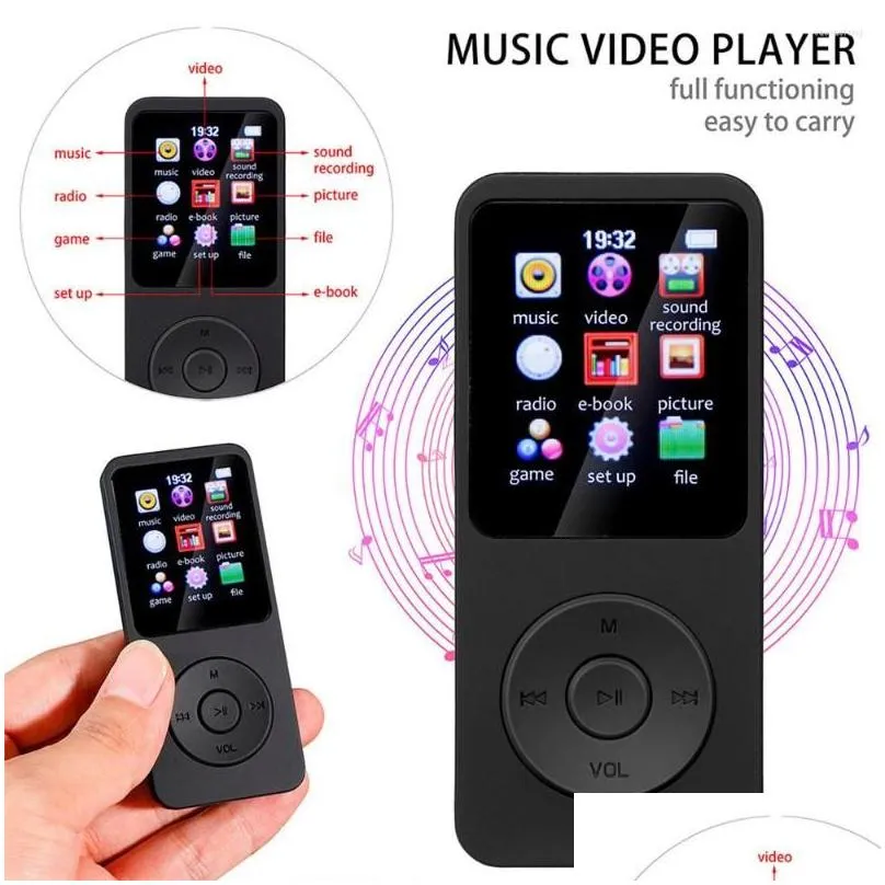 music players student bluetooth-compatible sport video mp3 mp4 radio support replacement for windows xp/vista/windows 8