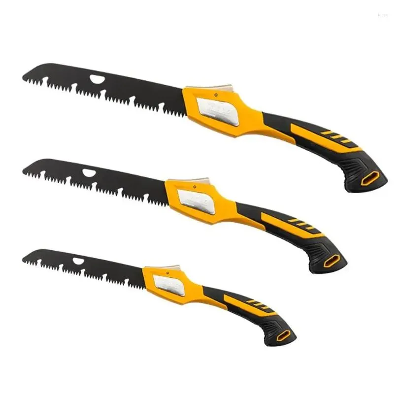 folding japanese style collapsible sk5 steel blade cutting tools triple-bevel teeth hand saw