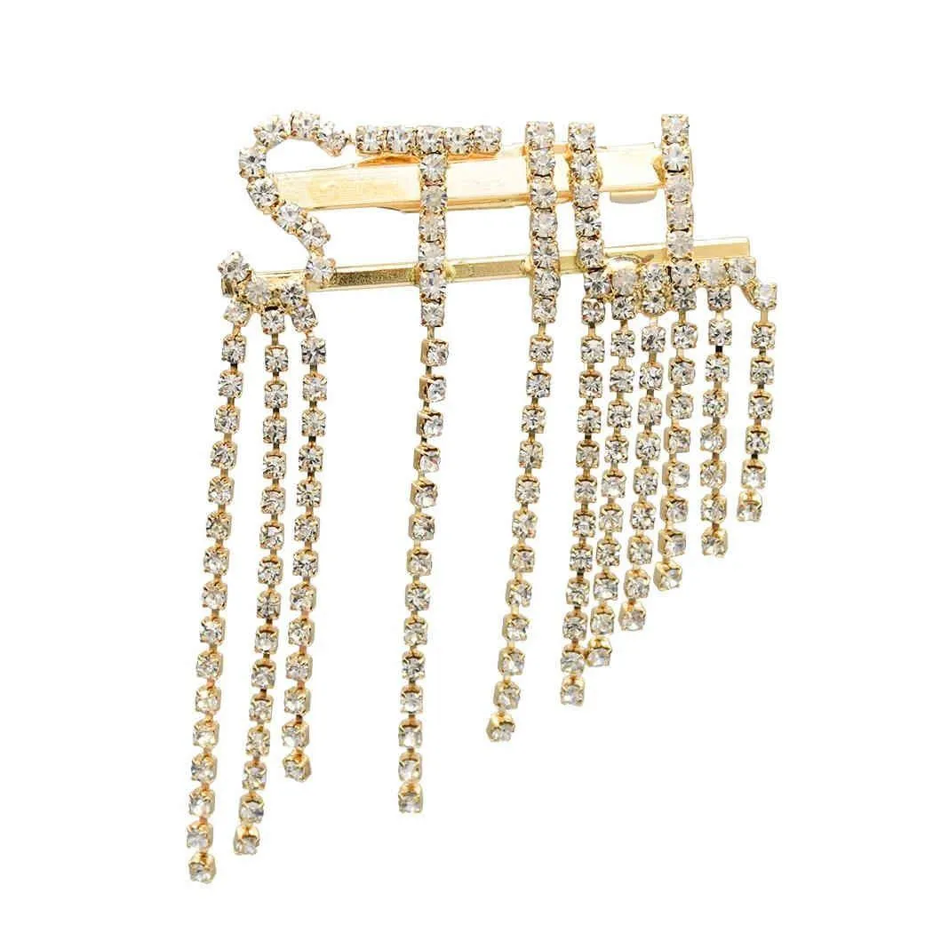 Fashion Women Gold Silver Metal Crystal Brooches Dress Scarf Coat Accessories Gift