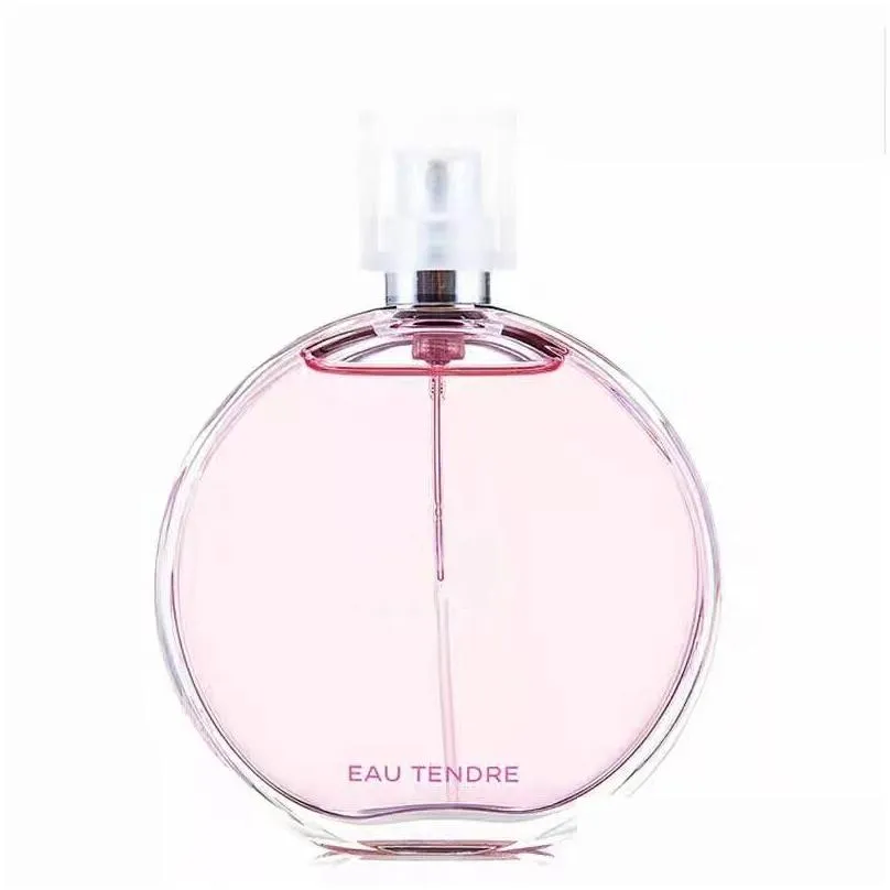 women perfume pink yellow green encounter eau tendre 100ml highest version classic style long lasting