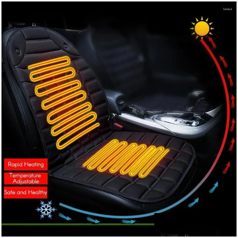 car seat covers cars heater cover auto electric heating mat chair pad 12v heated cushion warmer
