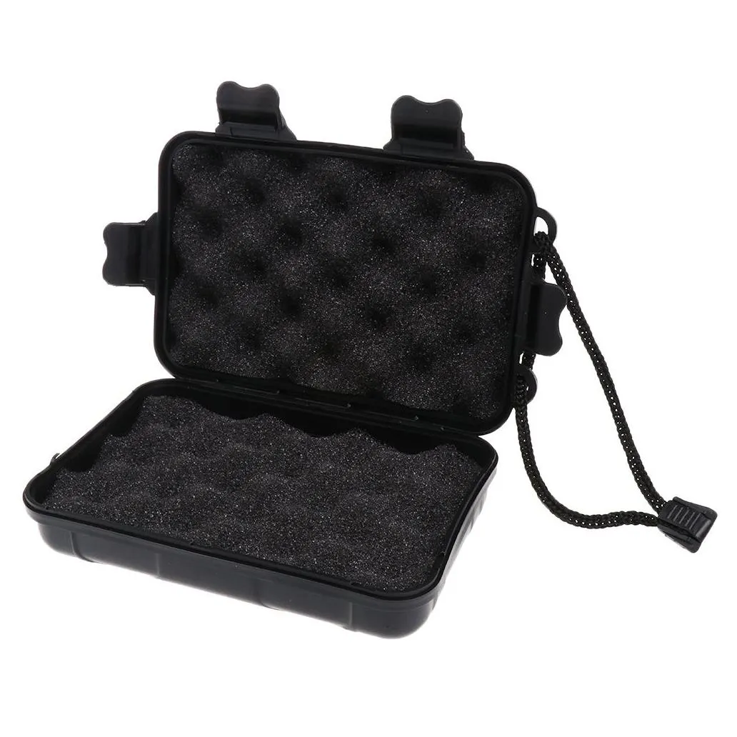 portable padded storage box case container for carrying bow hunting archery arrow heads tools flashlights3582471