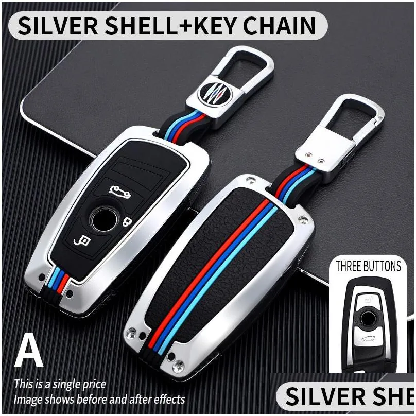 Car Key New Car Key Case Er Bag For F20 F30 G20 F31 F34 F10 G30 F11 X3 F25 X4 I3 M3 M4 1 3 5 Series Accessories Car-Styling Drop Deliv Dhmat