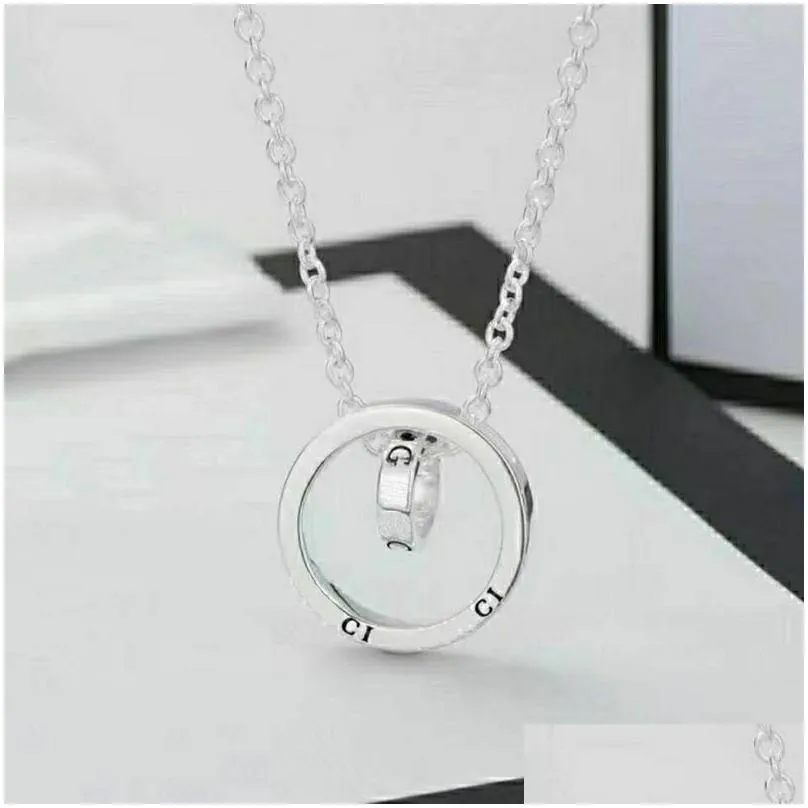 pendant necklace luxury designer jewelry necklace gift classic heart womens mens fashion g silver luxurys designer jewelry 2023