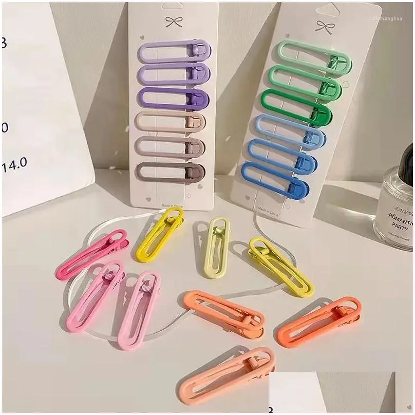 hair accessories 3pcs/set korean summer bb hairpins set barrettes women fashion alloy clips claw for girl lovely