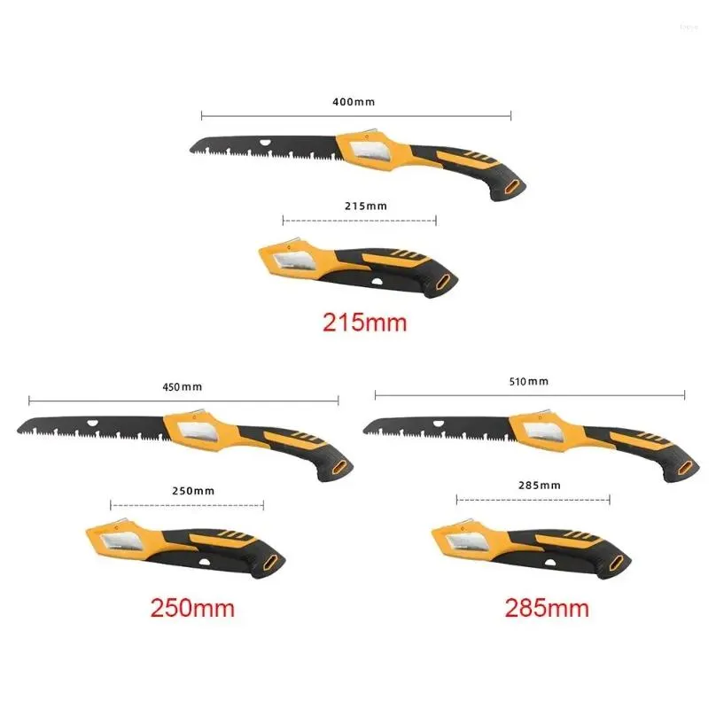 folding japanese style collapsible sk5 steel blade cutting tools triple-bevel teeth hand saw