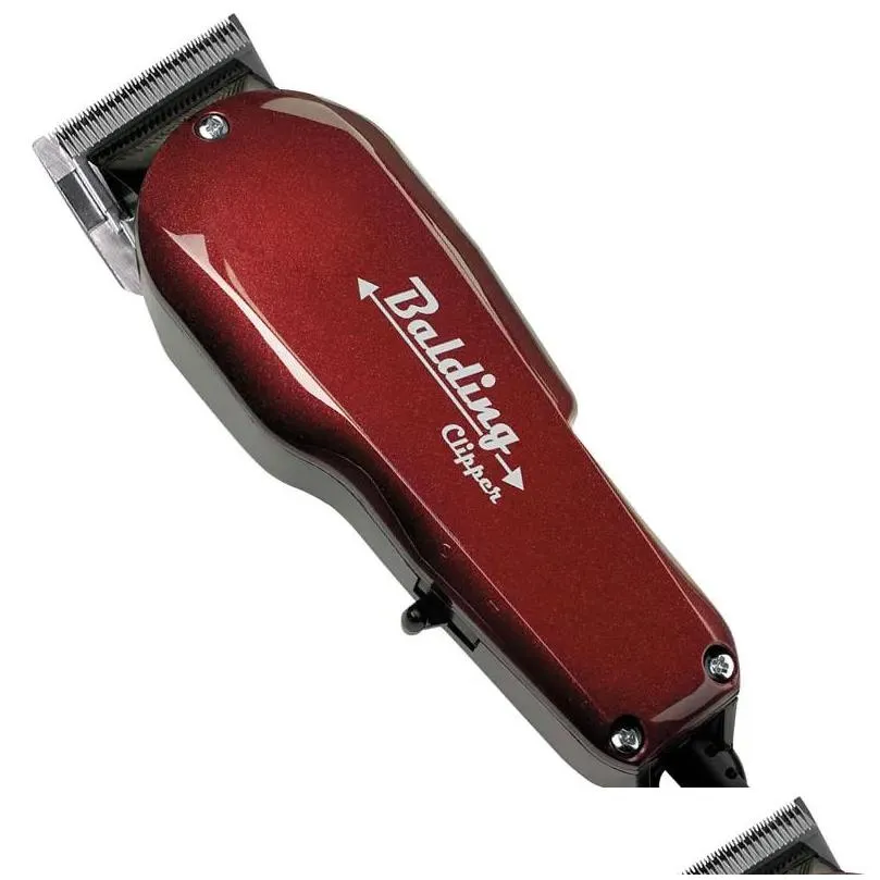 8110 blading clippers metal hairs clipper hair trimmers electric razor men steel head shaver red eu uk us plug