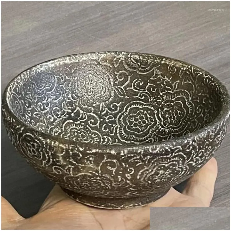 jewelry pouches high jade qianlong annual natural xiuyan old dong objects vintage ornaments collection bowl