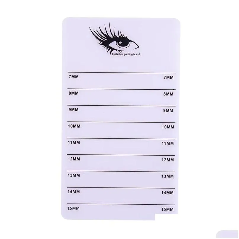 7-14mm,8-15mm lashes individual tablet makeup tool palette eyelash pad lash extension glue pallet holder card
