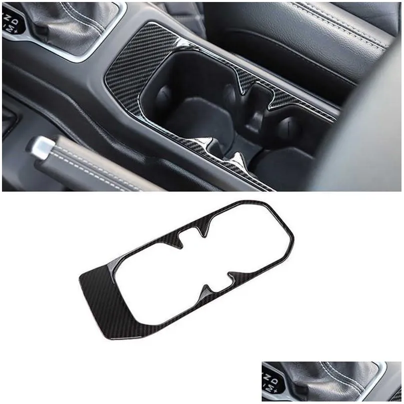 Other Interior Accessories New Car Front Drink Cup Holder Decoration Er Stickers For Jeep Wrangler Jl Gladiator Jt 4Xe 2021 2022 2023 Dhbv9