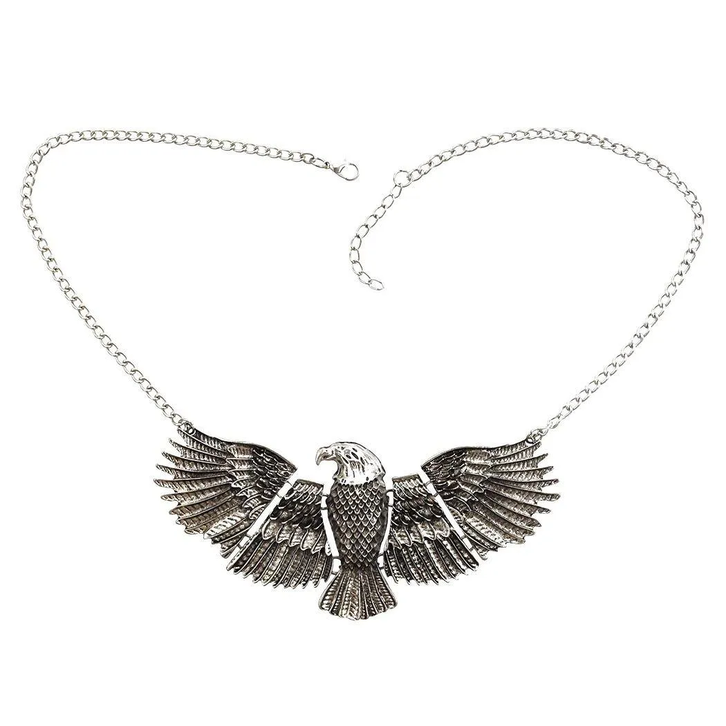 European Style Fashion The  Expanded Its Wings Choker Bib Necklace