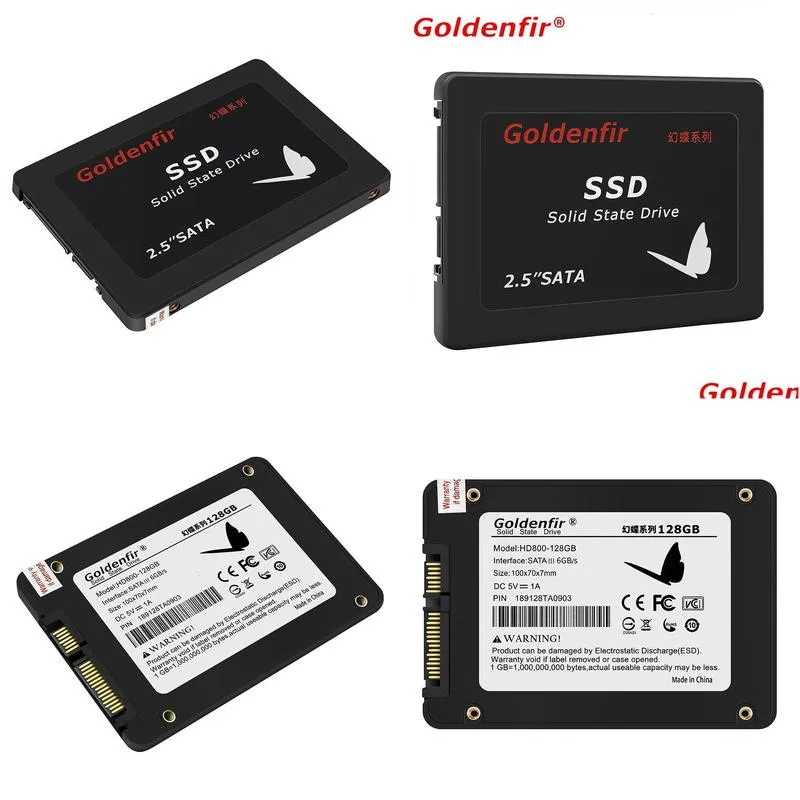 hard drives goldenfir ssd 128gb sataiii ssd 512gb 480gb 256gb hd 1tb 500gb solid state hard disk 2.5 for laptop 230826