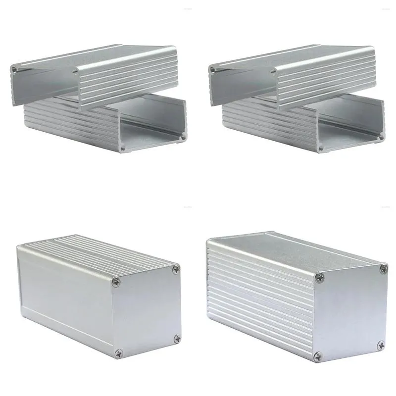 computer coolings extruded project enclosure metal waterproof electric box aluminum power chassis 3.94x1.81x1.81in(lxwxh)