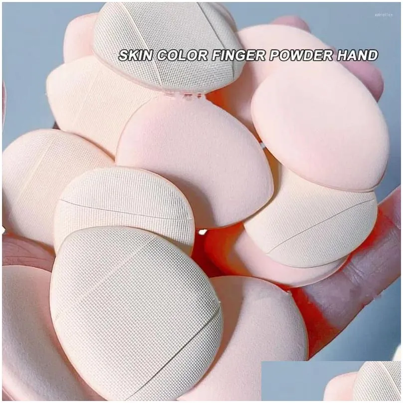 makeup sponges finger air cushion lying silkworm local portable powder puff eat less liquid foundation beauty