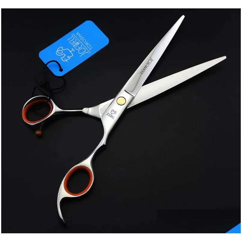 top quality joewell hair scissors 6.5/7.0 inch thinning stainless steel cutting barber professional scissors