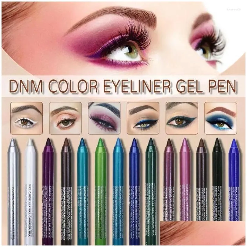 tattoo inks /pack double-headed pen waterproof and durable non-marking eyebrow pencil oil-proof not blooming nature eyeliner