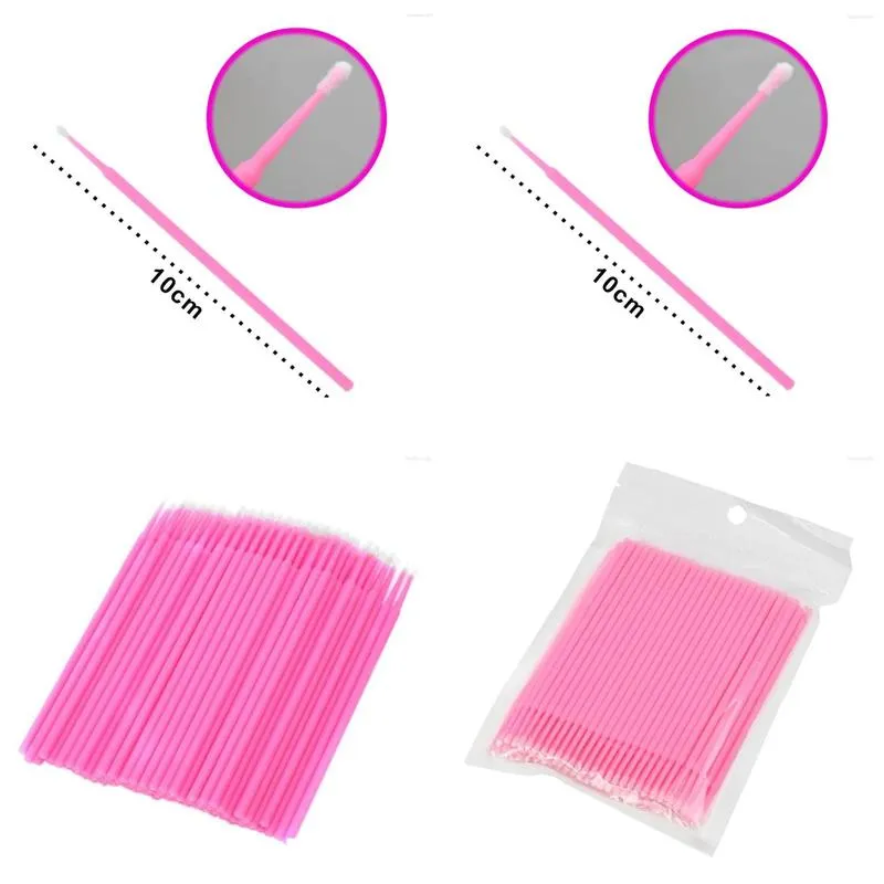 tattoo inks permanent pointed cotton health 100pcs makeup stick accessories