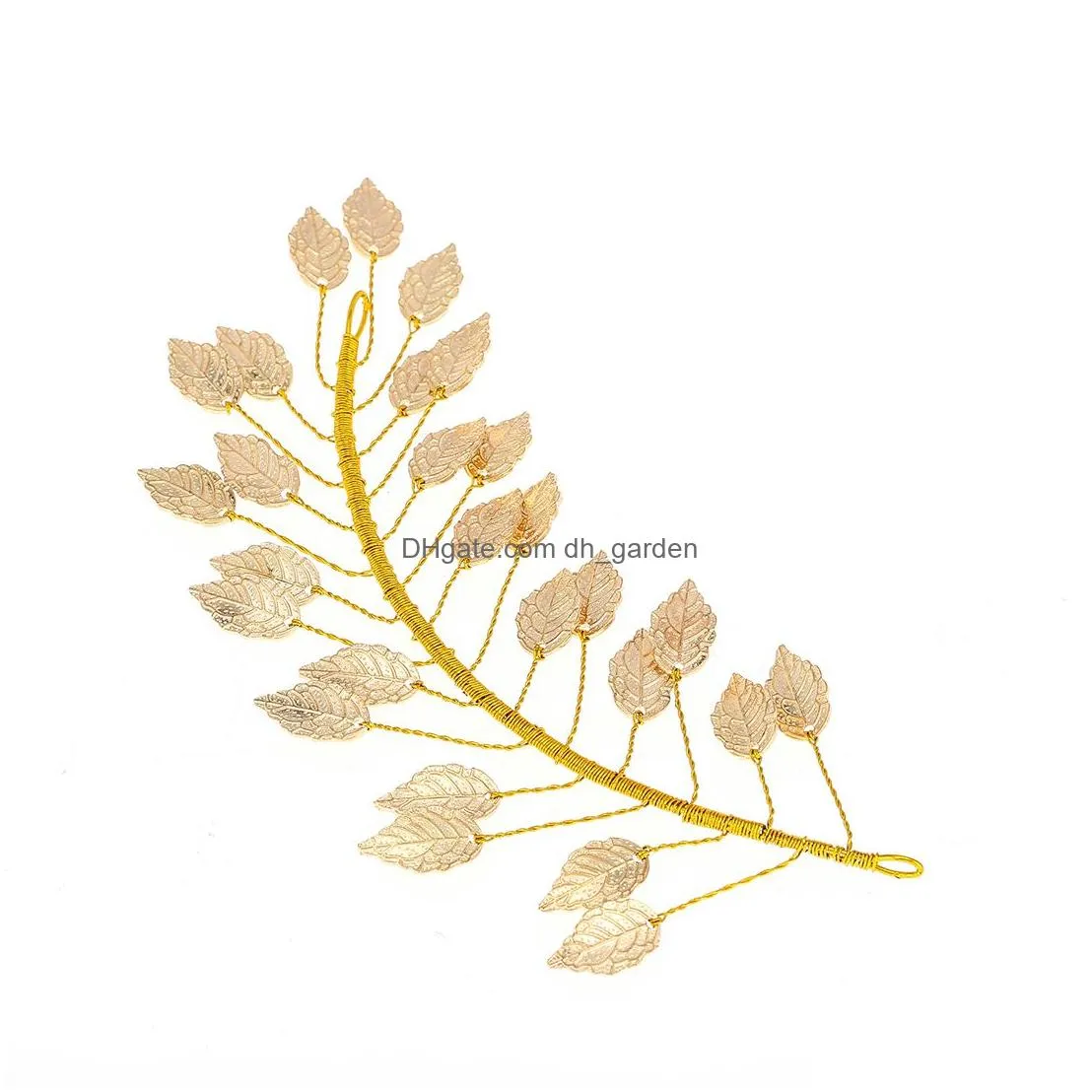 Gold leaf of new fund  individual character high-quality goods Chinese wind classic and elegant money bride headdress Jewelry