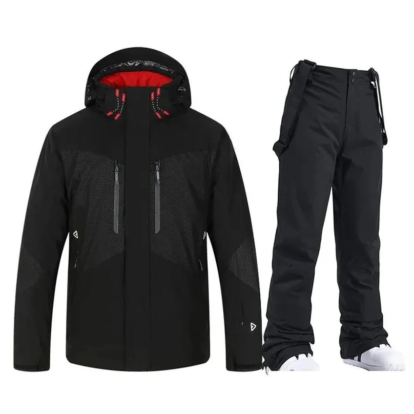 other sporting goods winter ski suit men high quality snowboard jacket and baggy pants super warm waterproof windbreaker outdoor snowmobile clothing