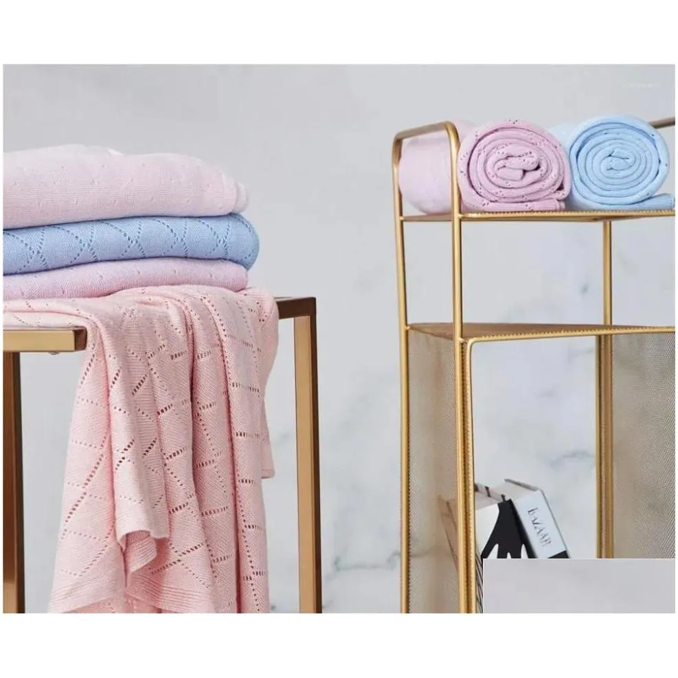 blankets baby bamboo fiber blanket infant knitted sofa children summer quilt stroller sleep cover air conditioning