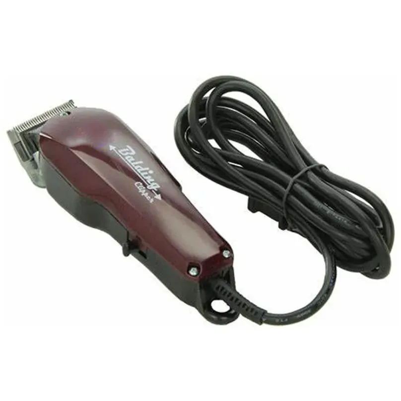 8110 blading clippers metal hairs clipper hair trimmers electric razor men steel head shaver red eu uk us plug