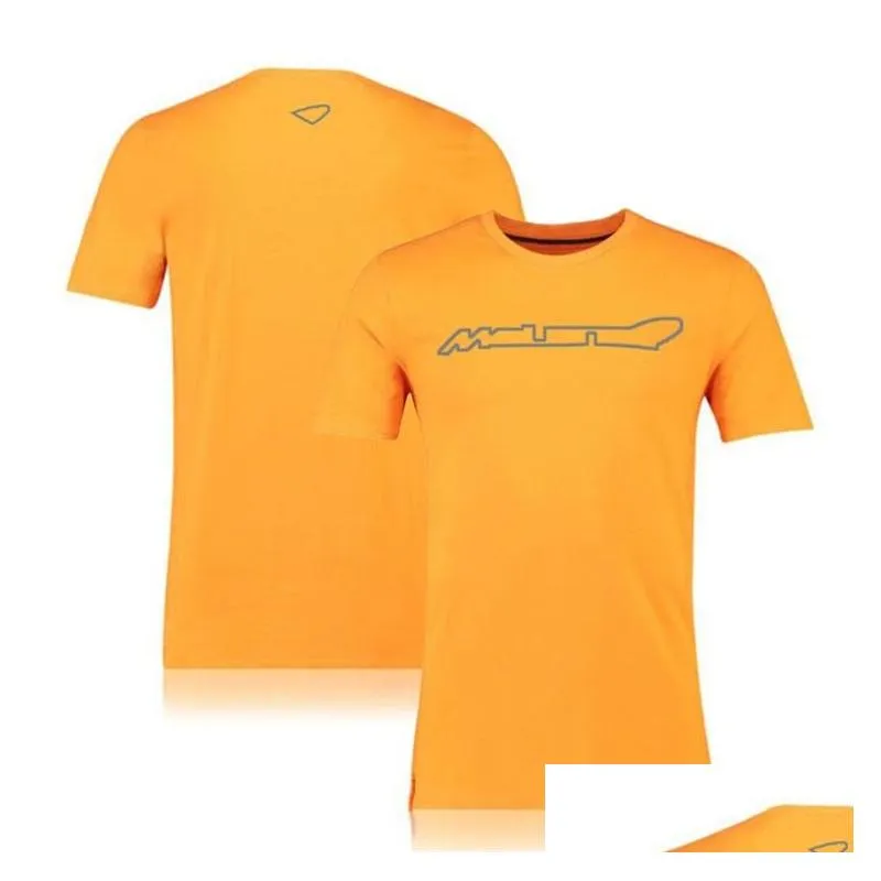 one team short sleeve top car fan racing suit outdoor casual round neck tshirt car logo customized7254124