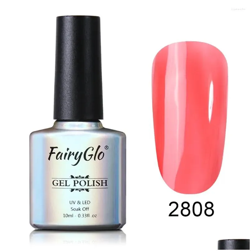 nail gel fairyglo 8ml mirror titanium polish uv varnish use with gemstone glass soak off semi permanent art