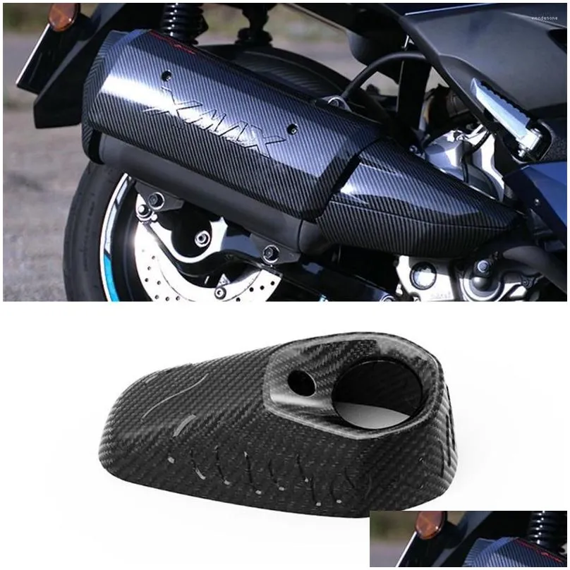 for x-max xmax 250 300 400 xmax250 xmax300 xmax400 exhaust pipe cover decorator port protective