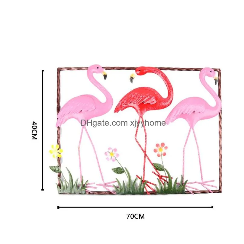Chinese Style Products Threensional Chinese Style Flamingo Wall Sticker Children039S Room Living Rooms Decoration Painting3274801 Drop Dhde7