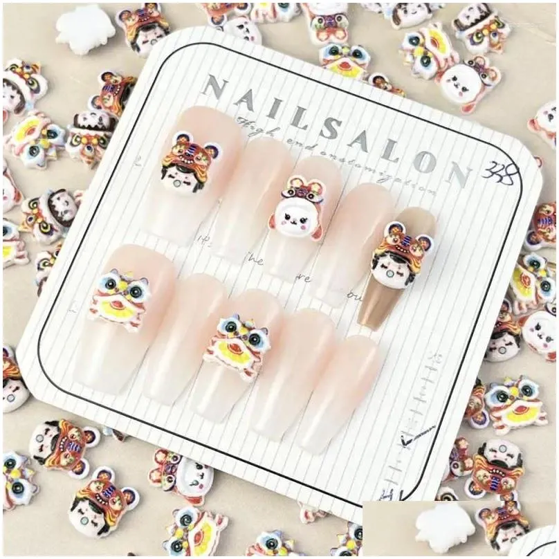 nail art decorations accessories energetic eye-catching functional fashionable cartoon