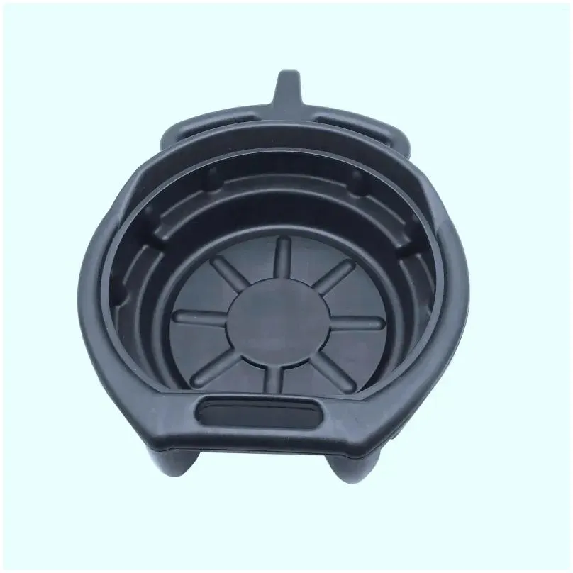 7.5l oil drain pan waste engine collector tank gearbox trip tray for repair car fuel fluid change garage tool