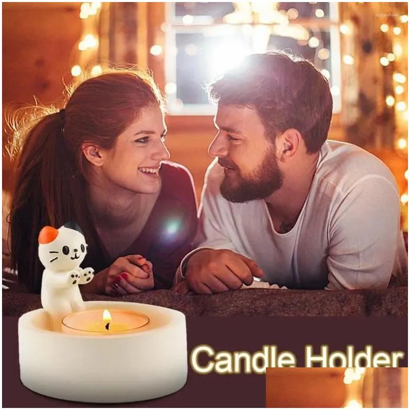 candle holders easter holder silicone mold diy 3d for gypsum concrete resin crafts handmade supplies home decor