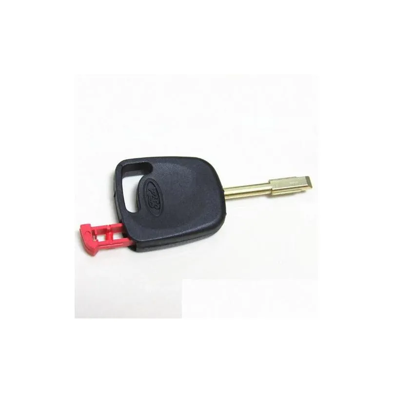 auto transponder key shell for ford 4d60 glass transponder chip key case without chip inside78479831942804
