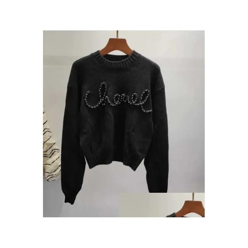 2023 autumn luxury sweater letter brand knitting knitted cotton sweater designer pullover jumpers famous clothing for women