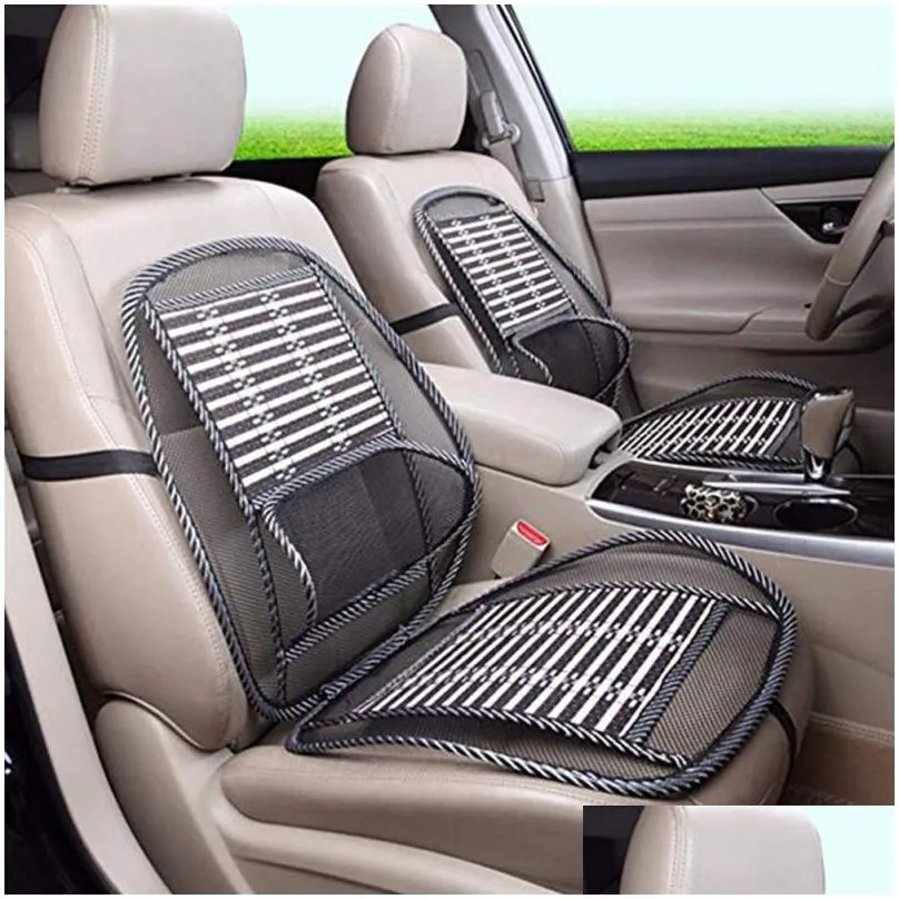 universal auto vehicle massage cushion cooling summer cushion breathable car seat cool pad carstyling4934149