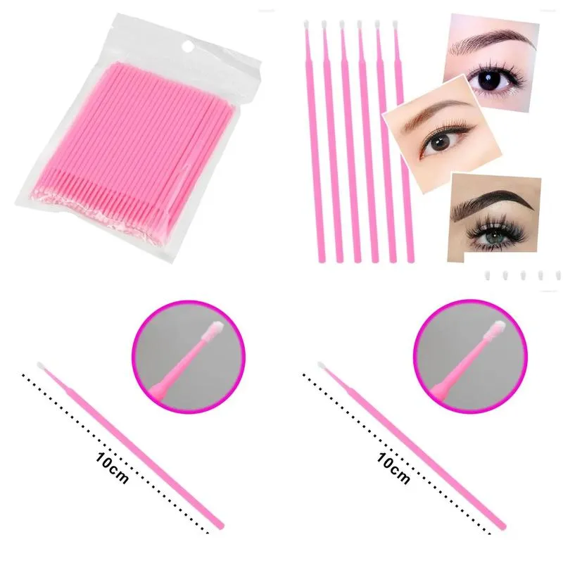 tattoo inks permanent pointed cotton health 100pcs makeup stick accessories