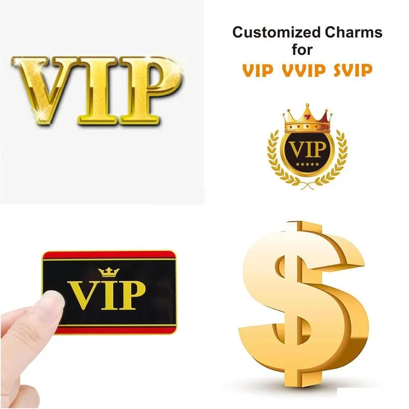 special link for vip customer custom jewelry toy home textile clothes shoe charms hat