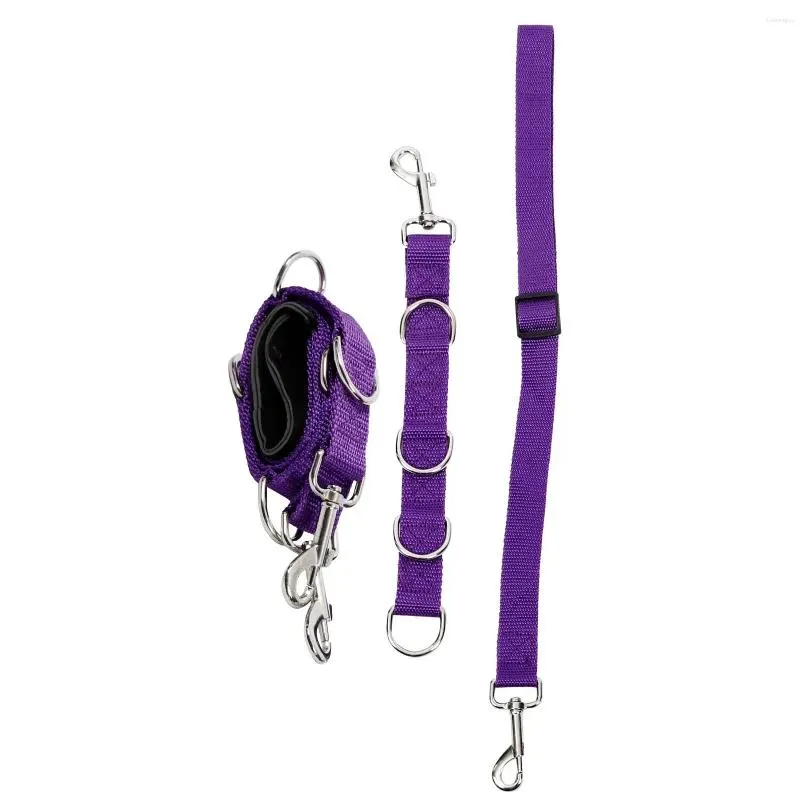 dog apparel 3pcs adjustable extension ropes harness beauty table grooming belly straps