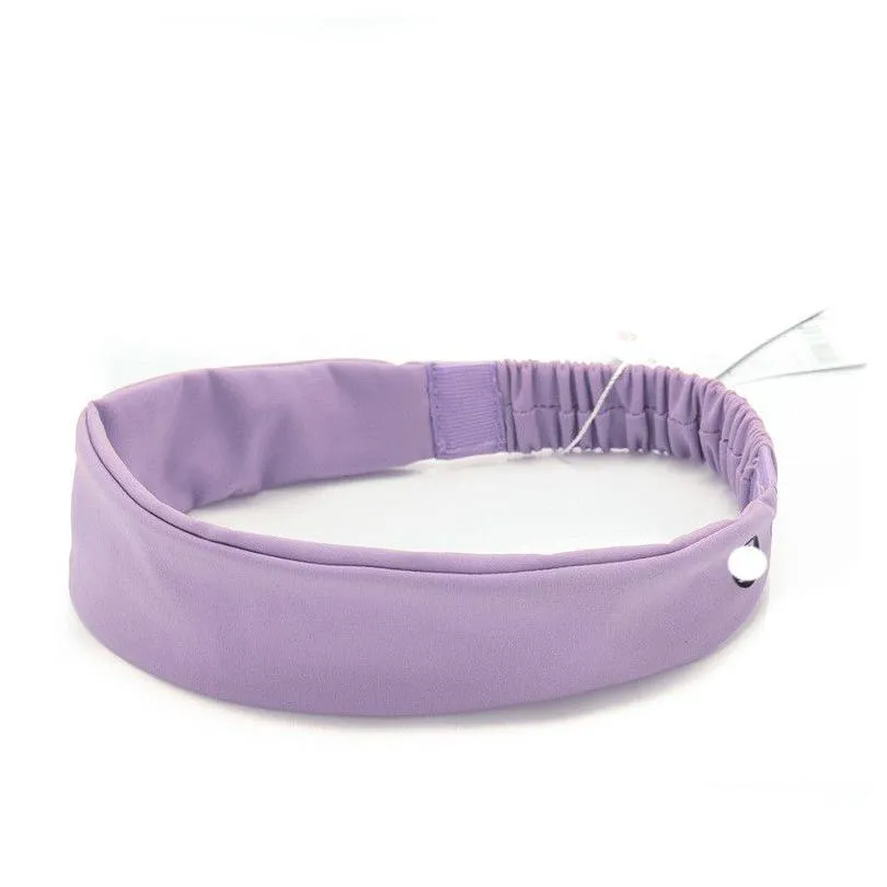 lu fashion yoga hair bands headband women fitness running elastic band ll high quality ll01