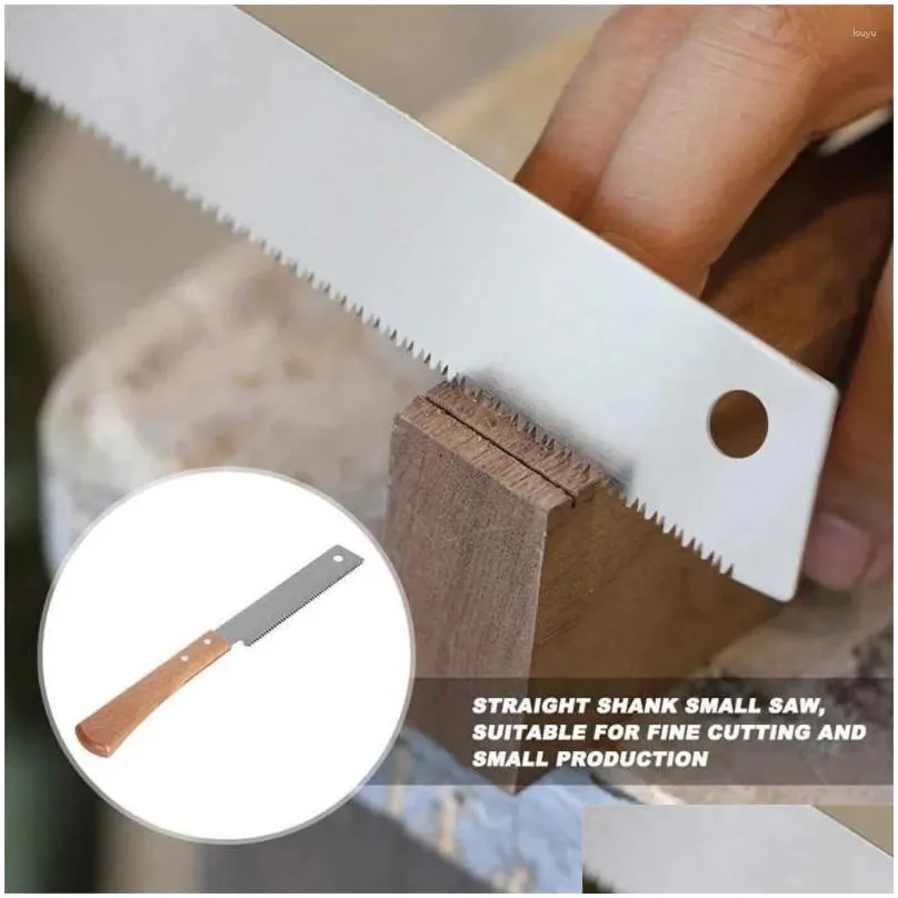 japanese style hand saw 12in non-slip wooden handle pull flush cut handsaw woodworking plastic cutting tool