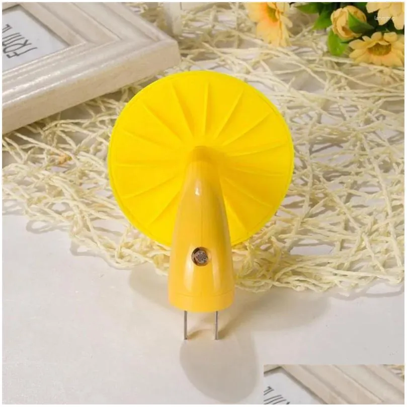 wall lamp led night light mushroom socket eu us plug warm white control sensor bedroom home decoration kids gifts