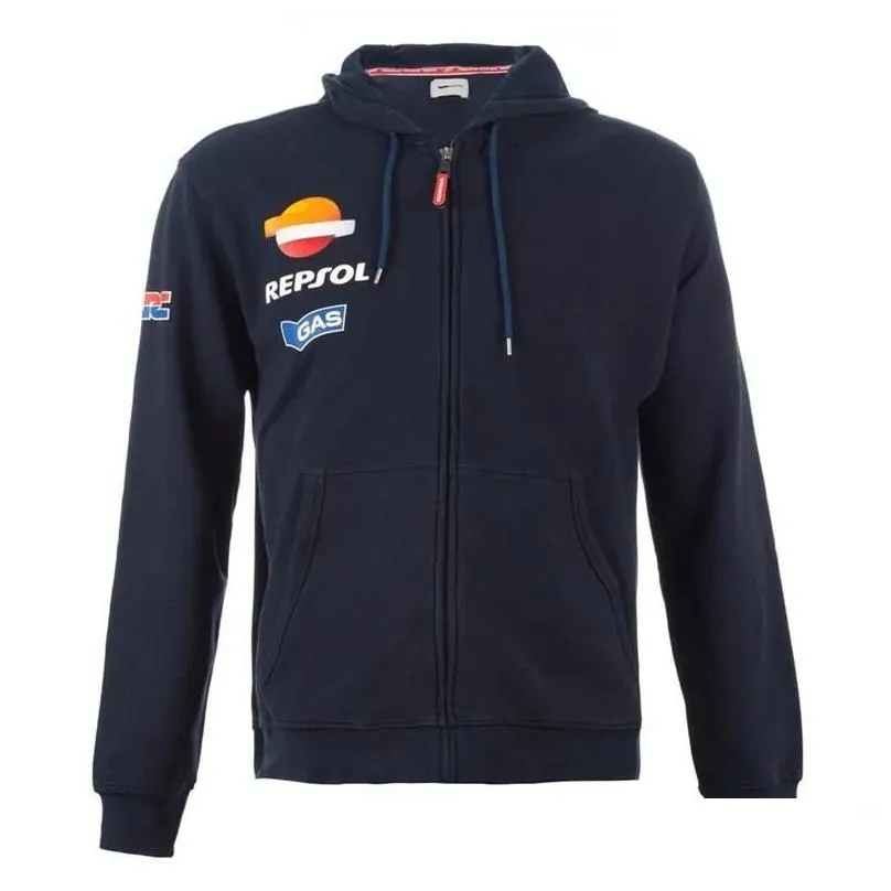 2019 new motorcycle jacket sweatshirt for honda racing team moto men039s sports for repsol hoodies windproof black red6245827