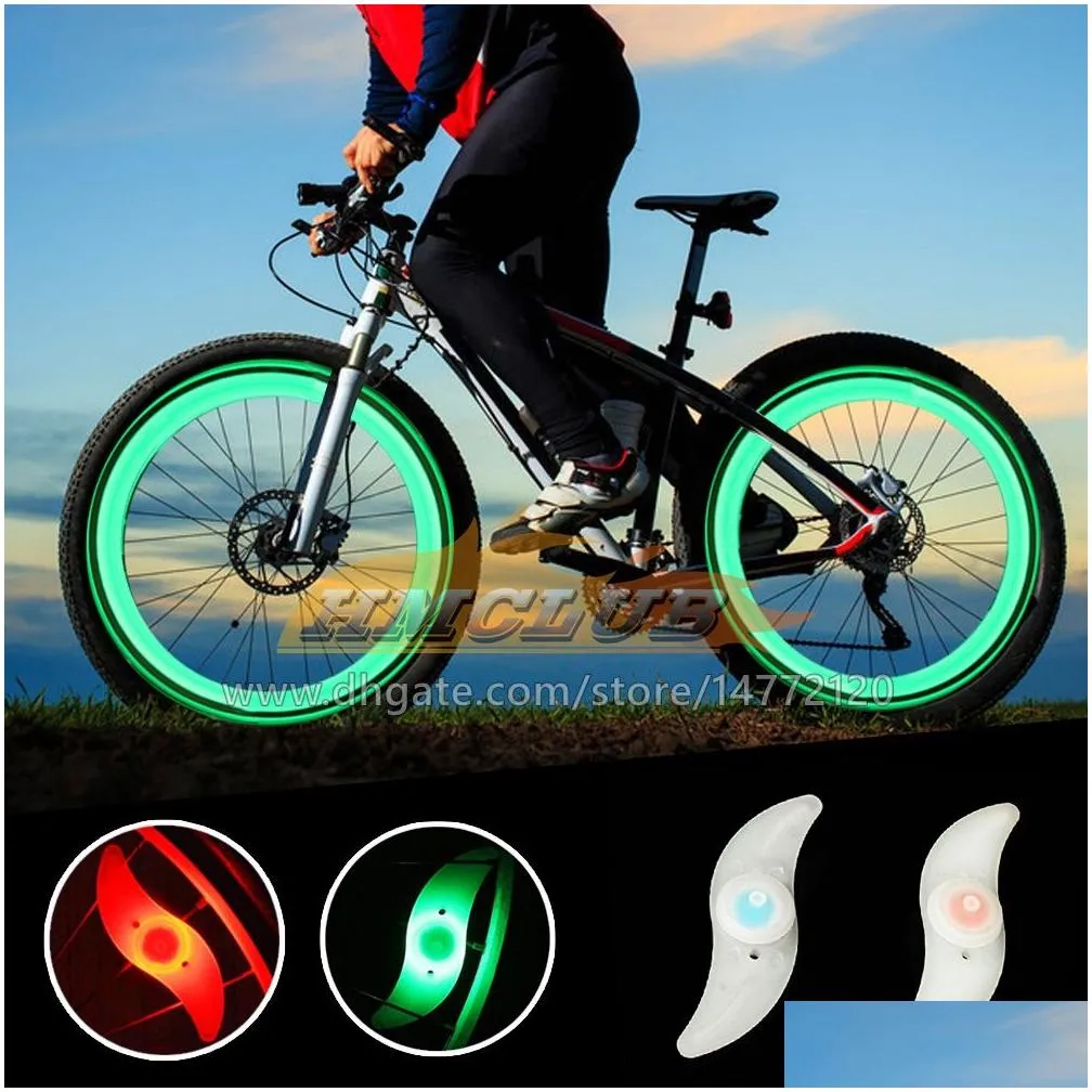 1usd led flash tyre light bike wheel valve cap lights car bikes bicycle motorcycle motorbike wheel tire lamp fashion light 9 colors blue green red yellow