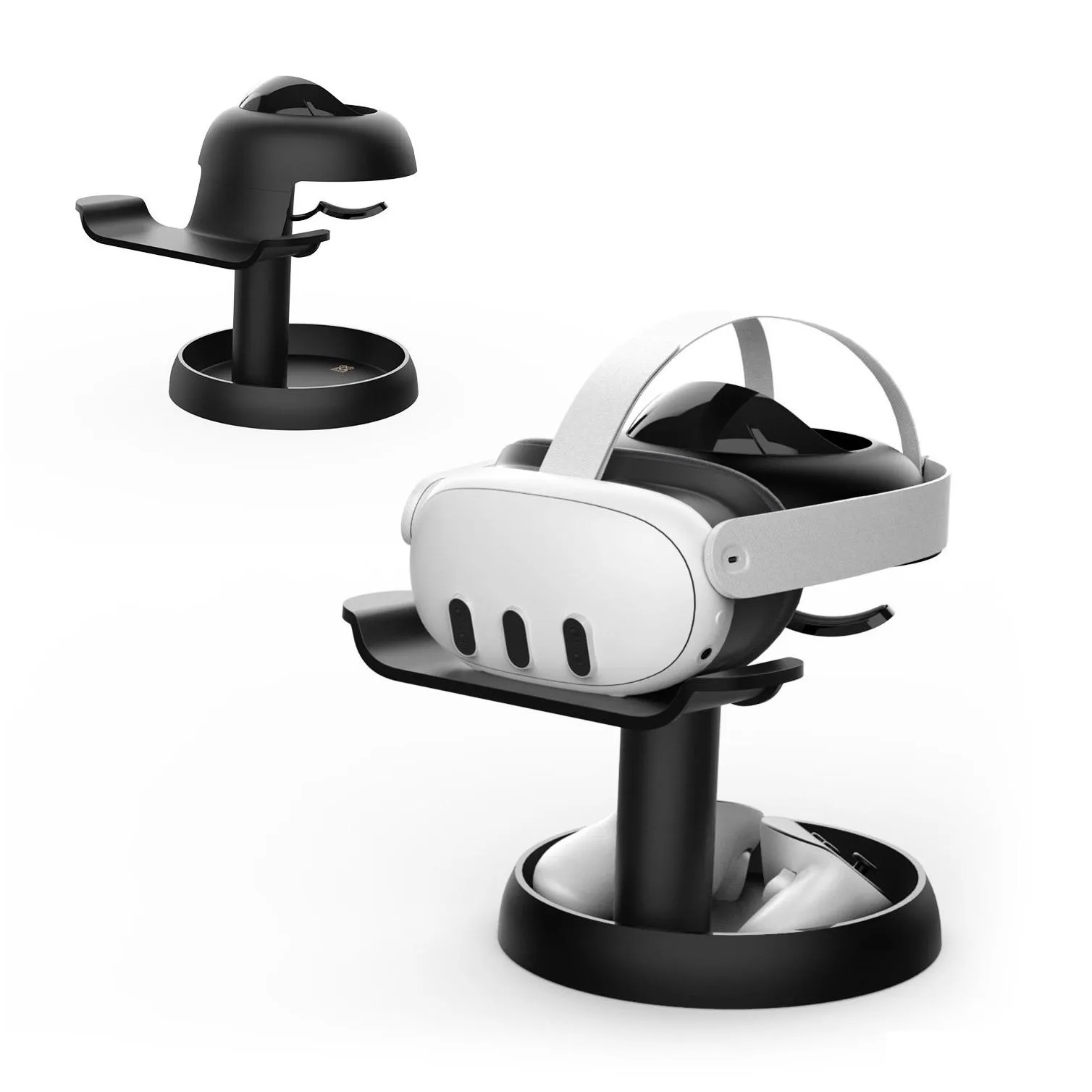 for meta oculus quest3 stand black desktop display stand easy to install and remove general vr accessories