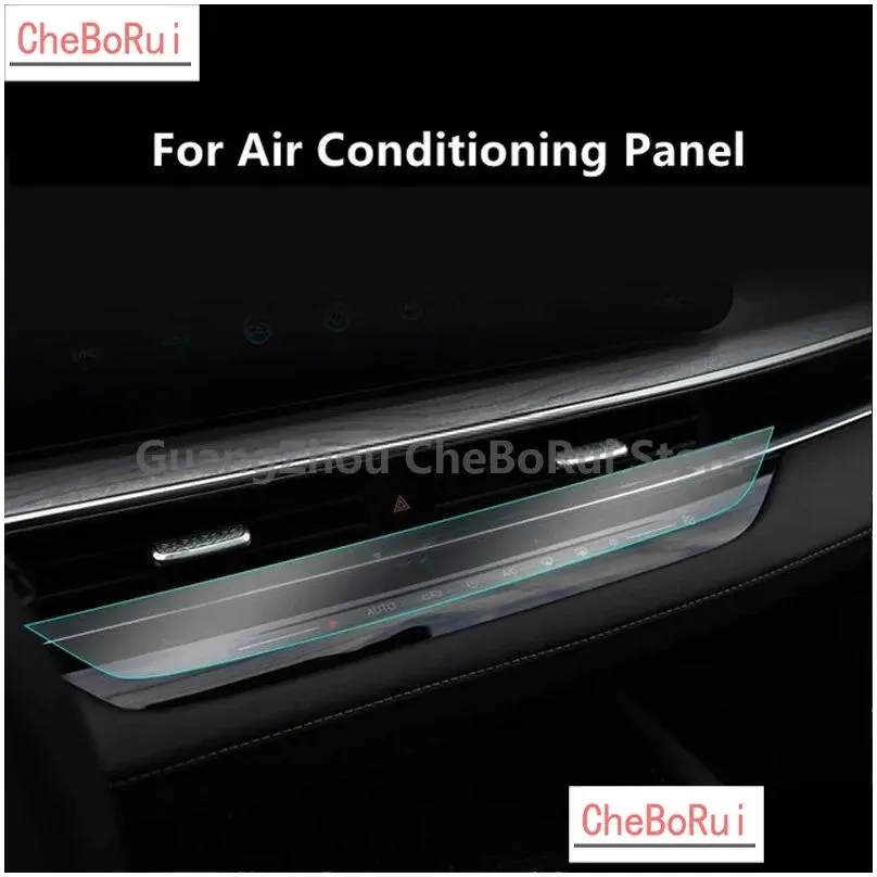 interior accessories for chery arrizo 5 gt/omoda gt 22-23 car center console transparent tpu protective film anti-scratch repair refit